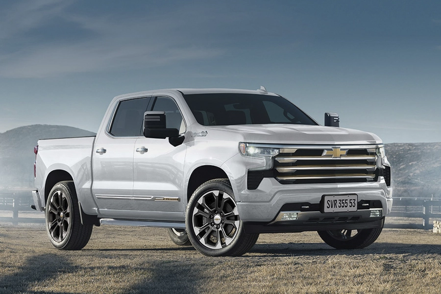 Chevrolet Silverado 2025 de lado