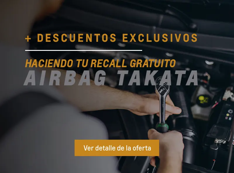 Descuentos por reemplazo de Airbag Takata