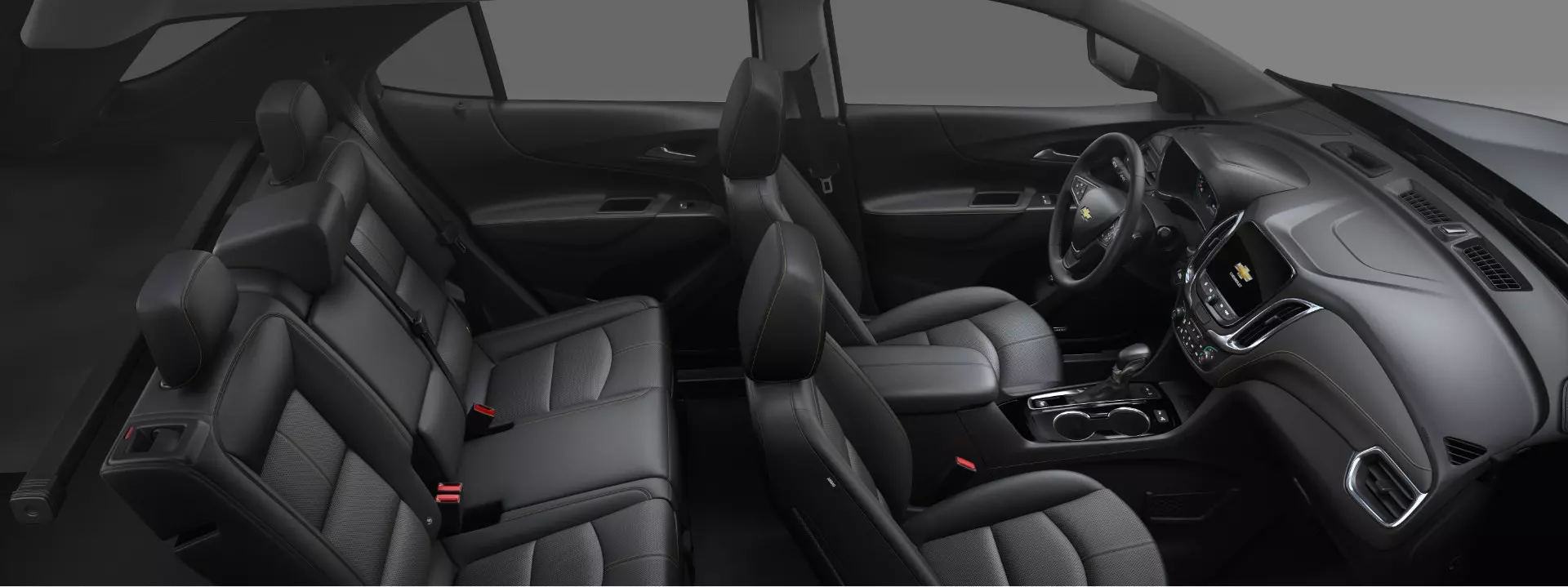 Design interno do SUV Chevrolet Equinox 2023