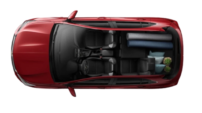 Onix 2024 carro hatch com amplo espaço interno para seus projetos