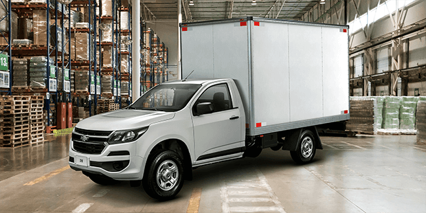 Confira a frente, lateral e baú da nova S10 Chassi Frente e lateral nova S10 Chassi 2019