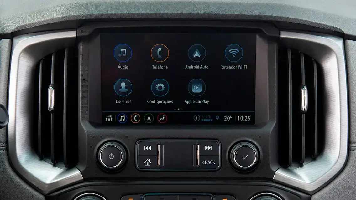 Carregador Wireless 2.0 do novo carro com Wi-Fi Cruze Sedan 2023