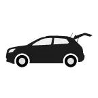 Porta-malas com fechamento automático do SUV Chevrolet Equinox 2023