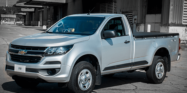 Confira o exterior da nova picape Chevrolet S10 Cabine Simples 2019 Design externo da nova caminhonete Chevrolet S10 Cabine Simples 2019