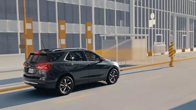 Sistema de Alerta de detecção de pedestre frontal com auxílio de frenagem do SUV Chevrolet Equinox 2022