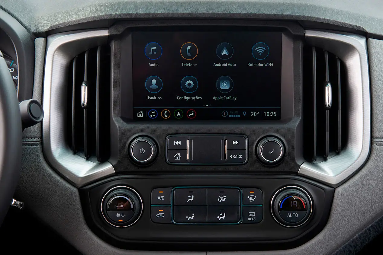 Tecnologia a bordo da SUV Chevrolet Trailblazer 2023