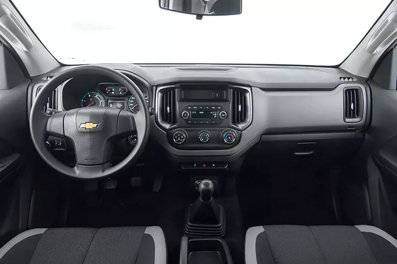 Painel de controle da Chevrolet S10 Chassi 2023