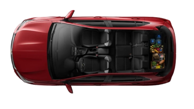 Onix 2024 carro hatch com amplo espaço interno para dia a dia
