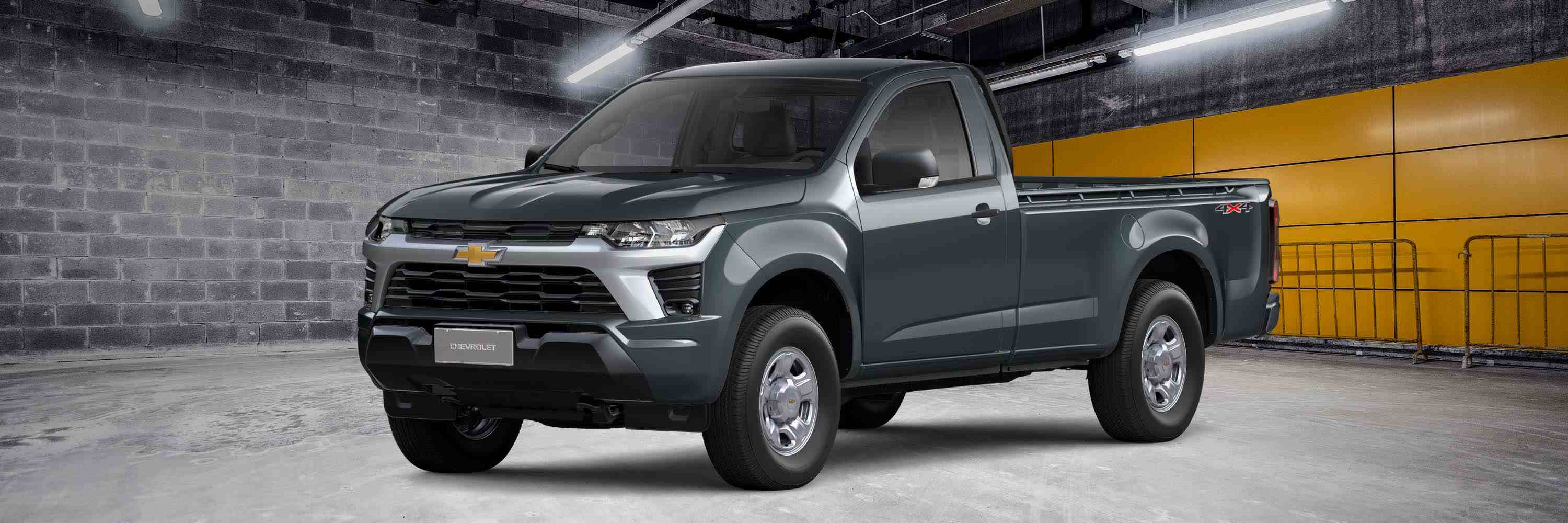 A nova picape S10 Cabine Simples da Chevrolet possui Desing inovador