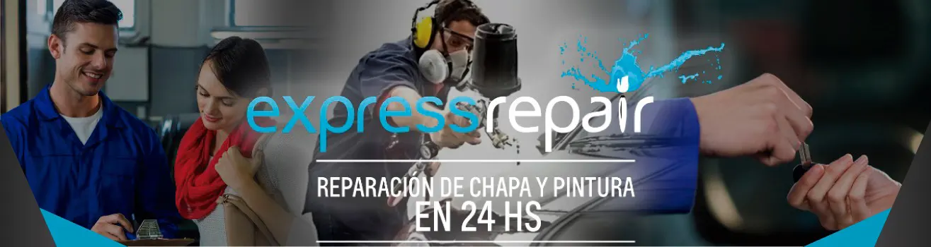 Reparación de chapa y pintura en 24 horas en taller oficial Chevrolet de Río Gallegos