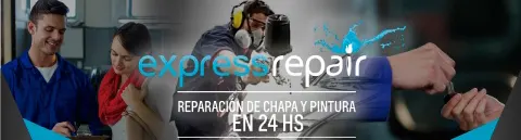 Reparación de chapa y pintura en 24 horas en taller oficial Chevrolet de Río Gallegos