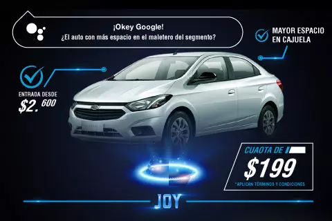 Joy Sedan - Entrada desde $2.600