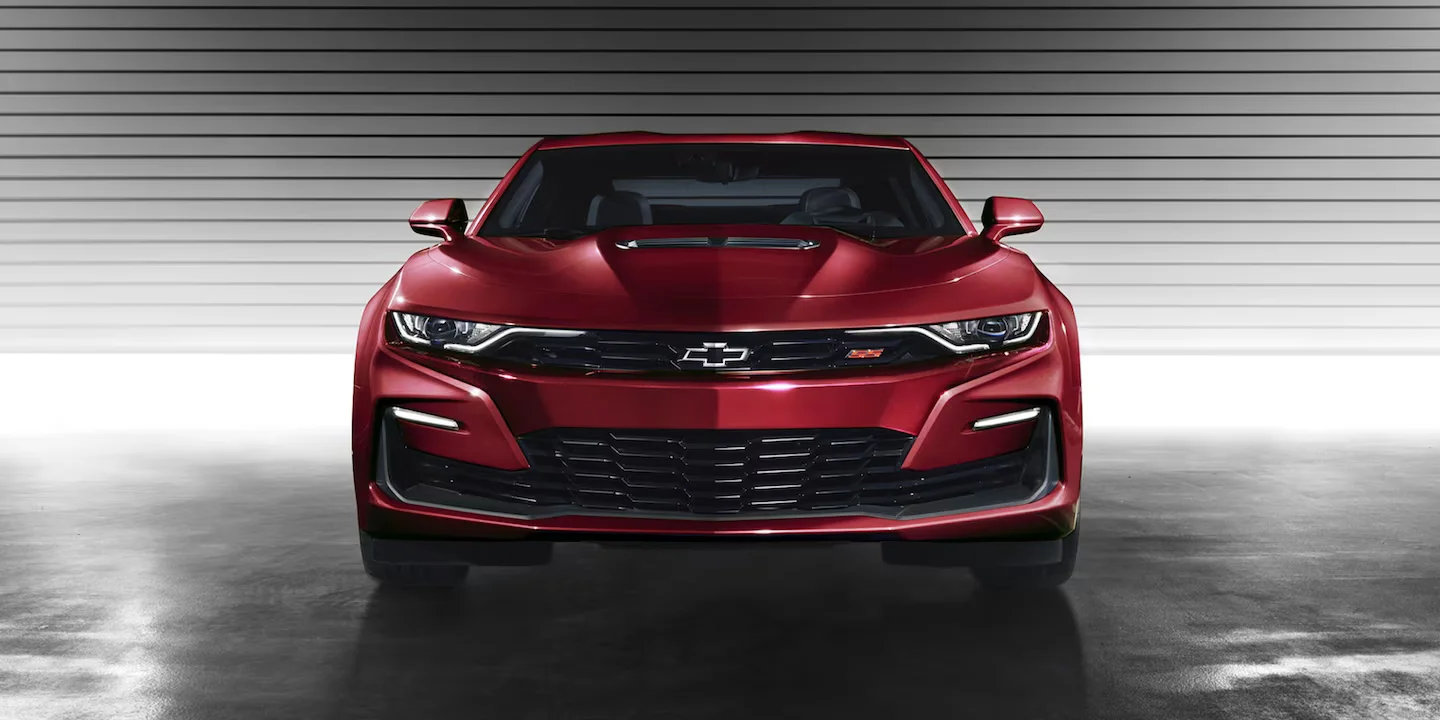 Coche eléctrico para niños Chevrolet Camaro SS 6.2L V8 Negro