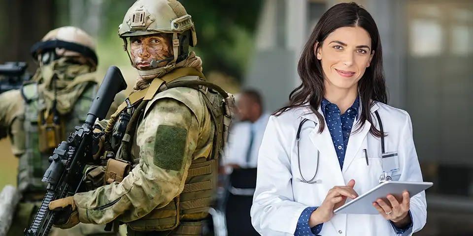 Medicos y militares