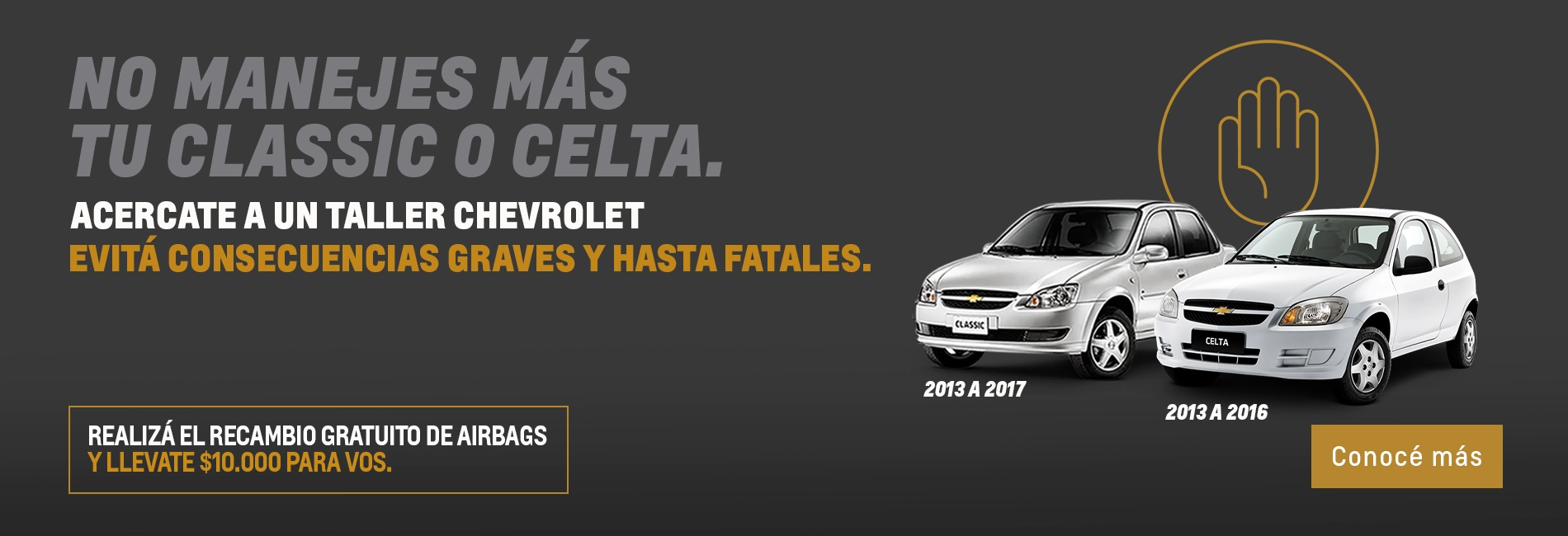 Realizá el recambio de tu airbag Takata