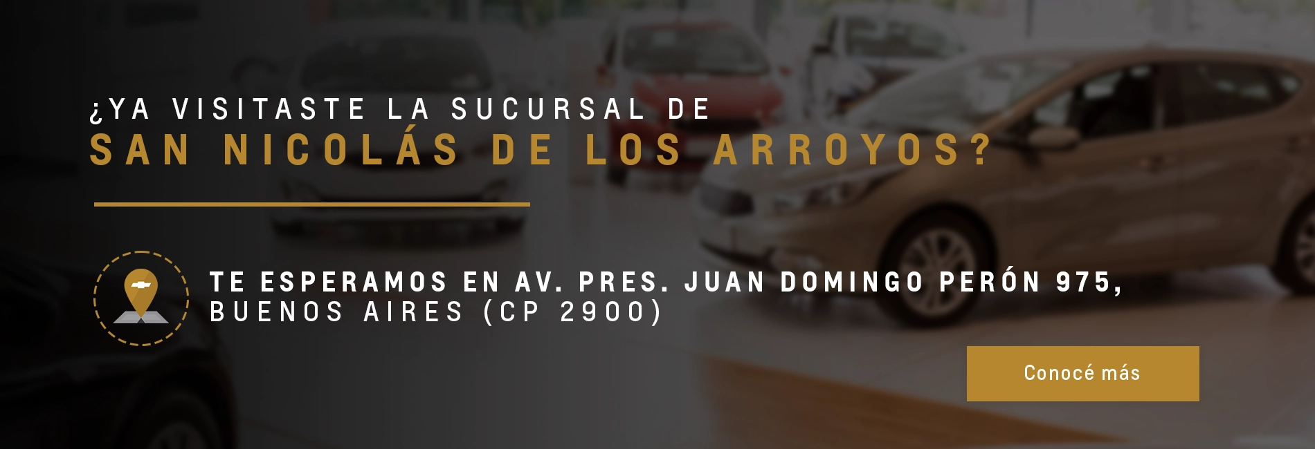 ¿Ya visitaste la sucursal de San Nicolas de los Arroyos? | Chevrolet Forte car
