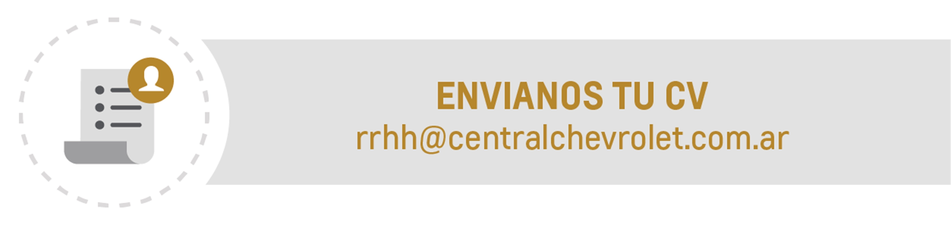 Envianos tu CV