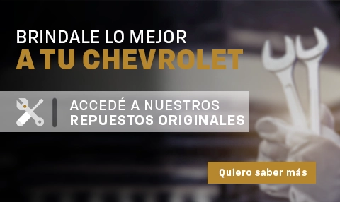 Accedé a nuestros repuestos originales y brindale lo mejor a tu Chevrolet con Ramonda