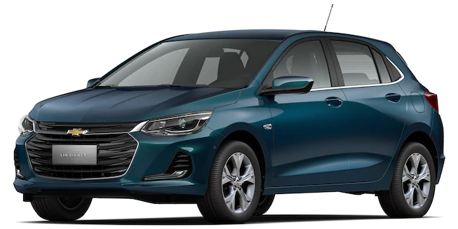 Chevrolet Onix Turbo - AZUL Chevrolet Onix Turbo - AZUL