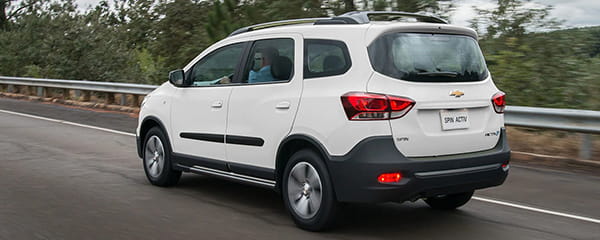 Chevrolet Spin Activ Diseño de maleta con increíble capacidad Chevrolet Spin Activ Diseño de maleta con increíble capacidad