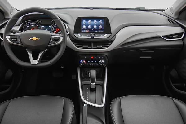 Chevrolet Onix Sedán Diseño interior panel
