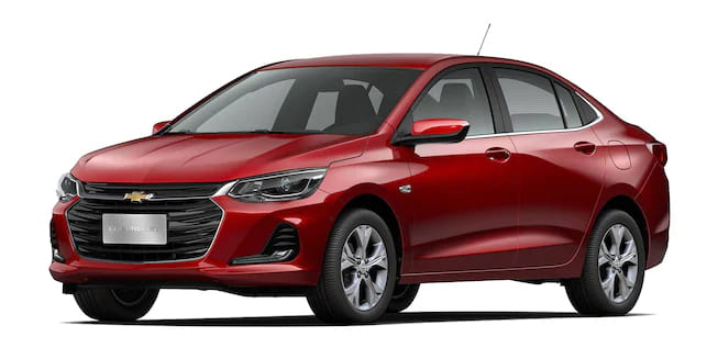 Chevrolet Onix Sedán - Rojo Metálico Chevrolet Onix Sedán - Rojo Metálico