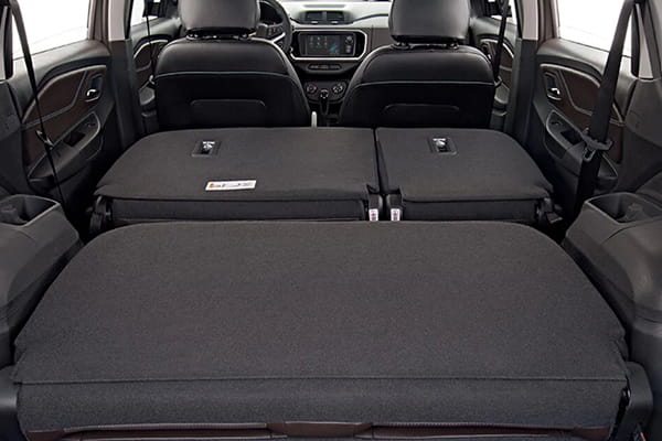 Chevrolet Spin Diseño interior con maletero mas espacioso