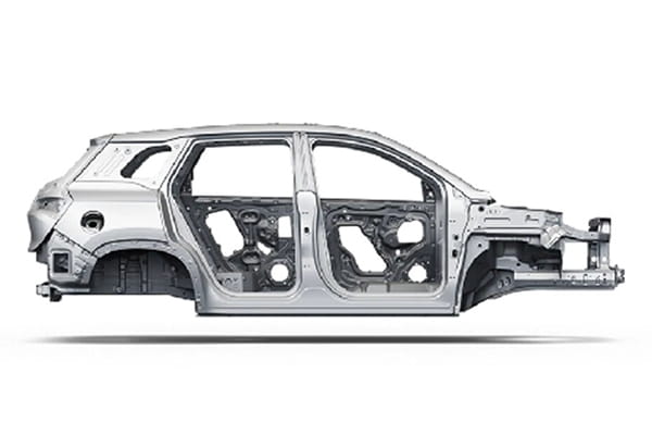 Seguridad Chevrolet Captiva - Estructura de metal de alta resistencia Seguridad Chevrolet Captiva - Estructura de metal de alta resistencia