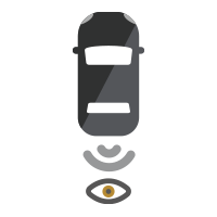 Chevrolet Tracker - Icono de cámara de retroceso