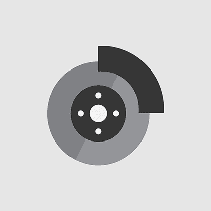 Chevrolet Trailblazer - Icono de frenos de disco