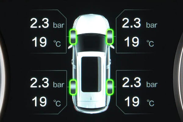 Seguridad Chevrolet Captiva - Sistema de presión y temperatura de neumáticos Seguridad Chevrolet Captiva - Sistema de presión y temperatura de neumáticos