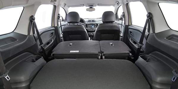 Chevrolet Spin Activ Diseño interior de maleta