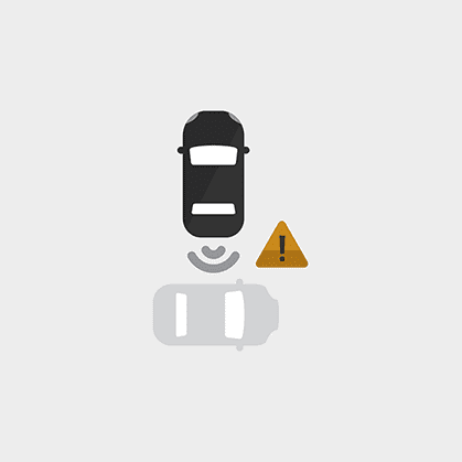 Seguridad Chevrolet Tahoe - Icono de alerta de tráfico