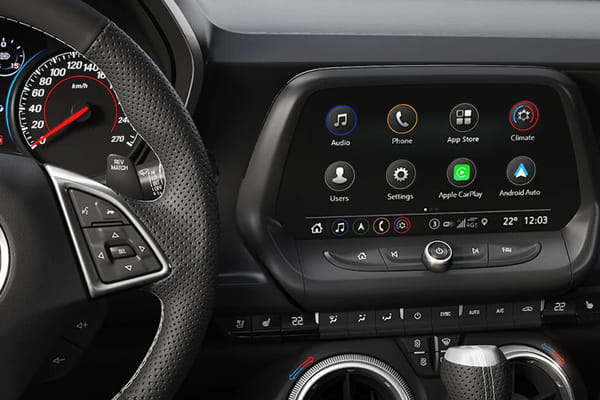 Tecnología Chevrolet Camaro - Sistema de Info-entretenimiento Chevrolet