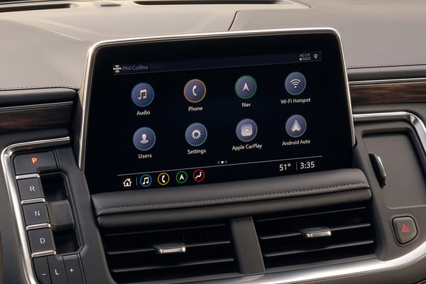 Tecnología Chevrolet Tahoe Panel