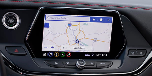 Tecnología Chevrolet Blazer - Sistema GPS