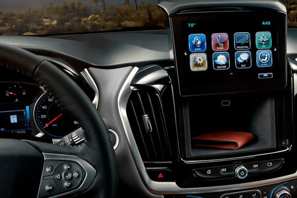 Galería Chevrolet Traverse - Compartimento de almacenamiento oculto Galería Chevrolet Traverse - Compartimento de almacenamiento oculto