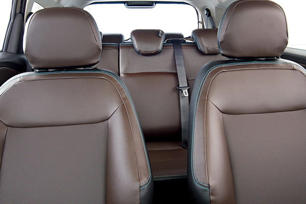 Chevrolet Spin Diseño interior con asientos ecocuero