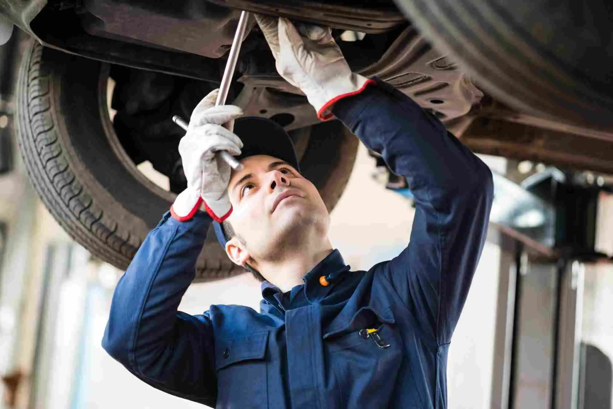 Técnico trabajando