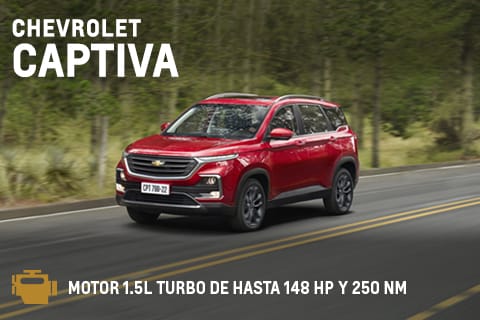 Chevrolet Varona - Captiva - El equilibrio perfecto entre elegancia, rendimiento y versatilidad