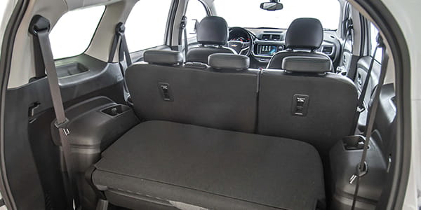 Chevrolet Spin Activ Diseño interior de maleta