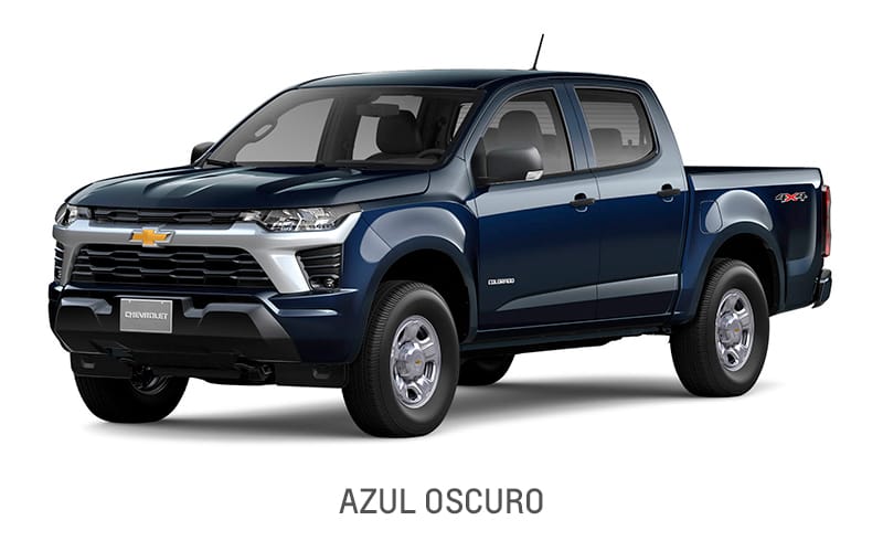 Nueva Chevrolet Colorado MY 2025 Worktruck MT - Colorizer - Azul Oscuro