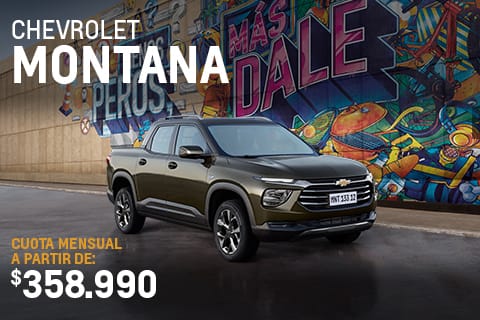 Chevrolet Kovacs - OFERTA MONTANA - Cuota mensual a partir de: $358.990*