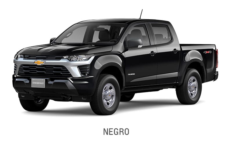 Nueva Chevrolet Colorado MY 2025 Worktruck MT - Colorizer - Negro