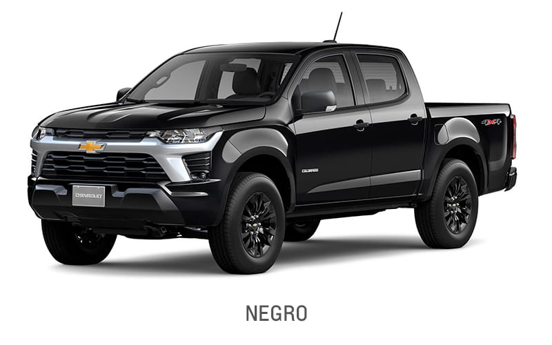 Nueva Chevrolet Colorado MY 2025 Worktruck AT - Colorizer - Negro