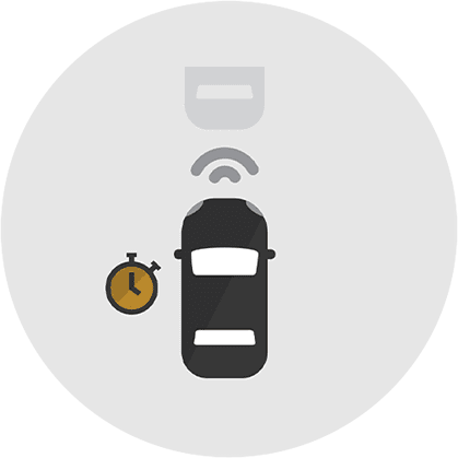 Traverse - Seguridad - Icono de indicador de distancia