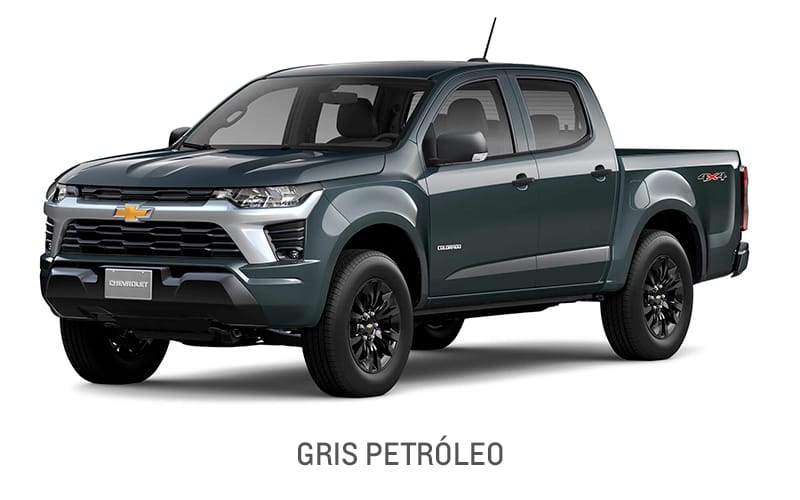 Nueva Chevrolet Colorado MY 2025 Worktruck AT - Colorizer - Gris Petroleo