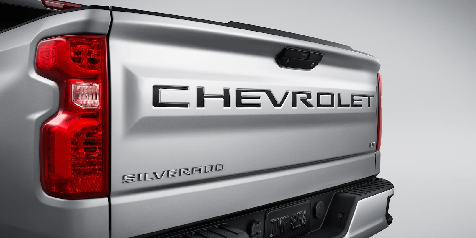 Chevrolet Silverado | Sticker compuerta negro