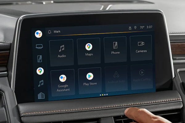 Tecnología Chevrolet Suburban Google automotive services