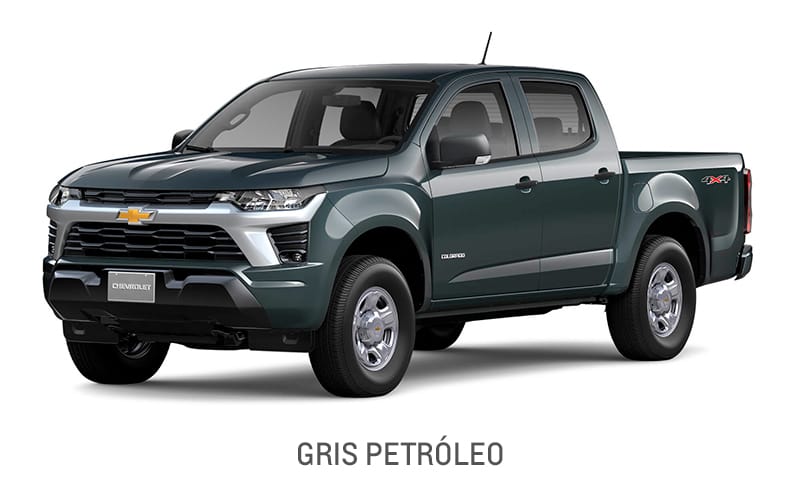 Nueva Chevrolet Colorado MY 2025 Worktruck MT - Colorizer - Gris Petroleo